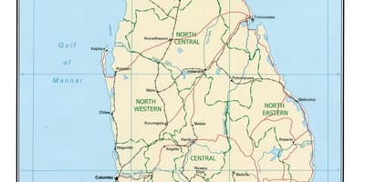 Mapa světa je konec, Srí Lanka
